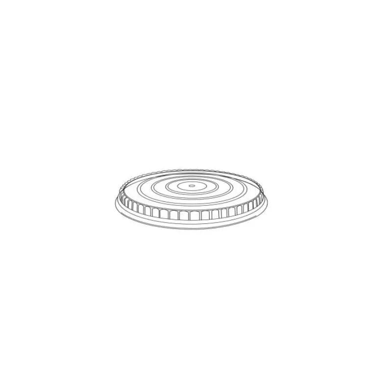 Lid 5 IN OPS Clear For 24 OZ Bowl 50 Count/Pack 8 Packs/Case 400 Count/Case