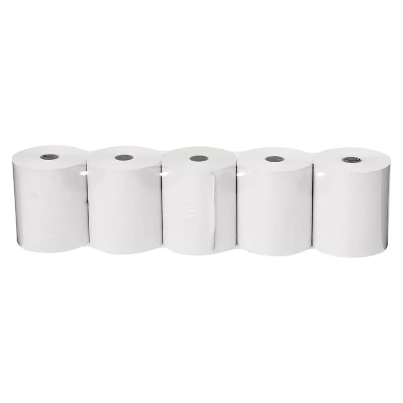 Cash Register Receipt Roll 3.125IN X220FT White Thermal Paper 50/Case
