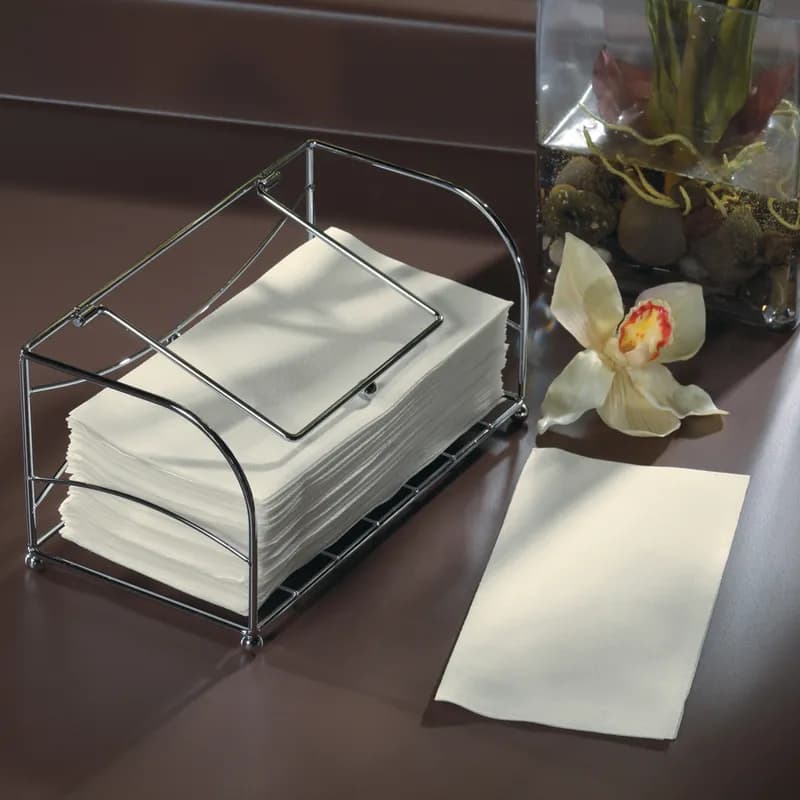 Linen-Like® Folded Guest Towel 11X17 IN Airlaid Paper White 1/6 Fold 500/Case