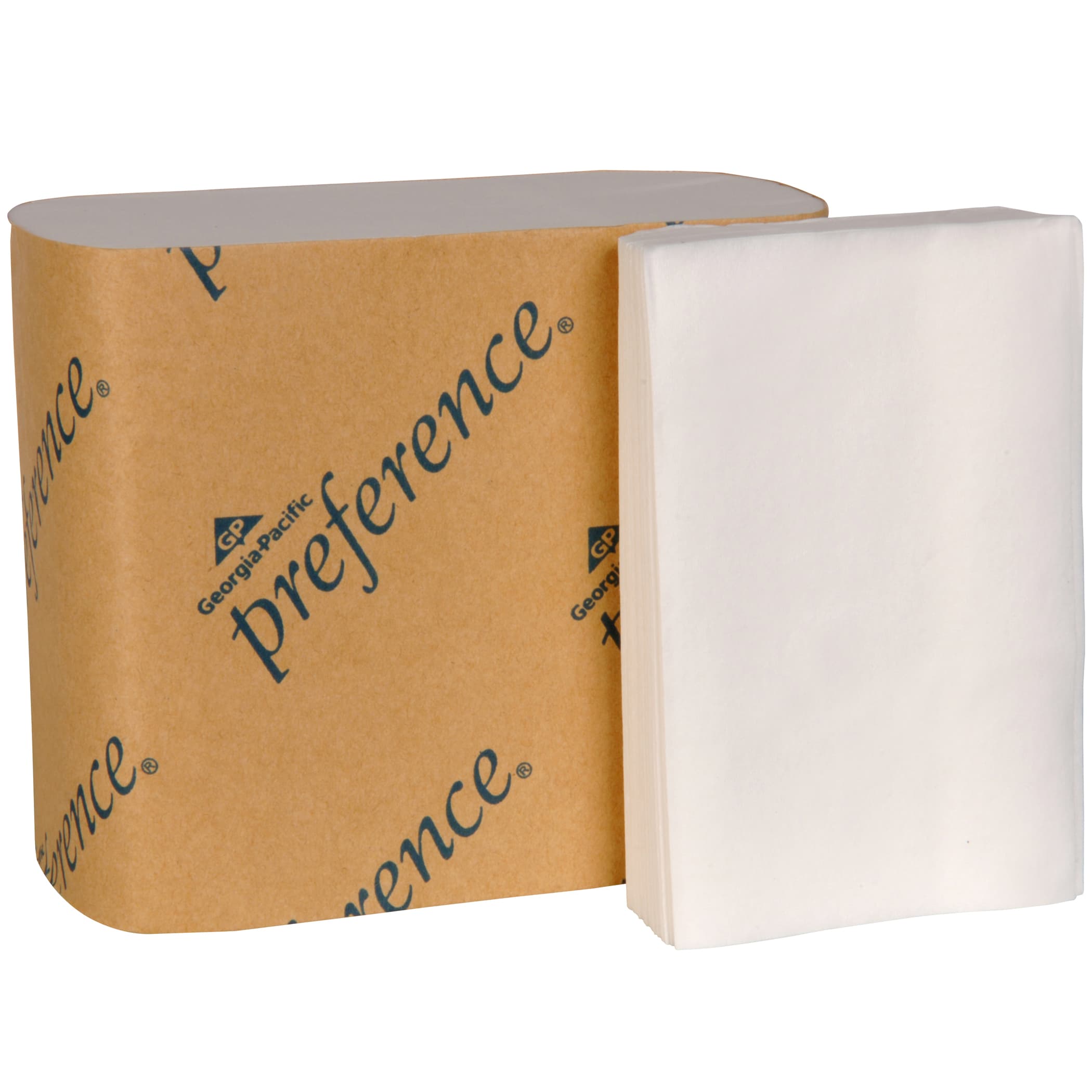 Preference® Toilet Paper & Tissue Roll 5X4 IN 2PLY White Single Fold 400 Sheets/Roll 60 Rolls/Case 24000 Sheets/Case
