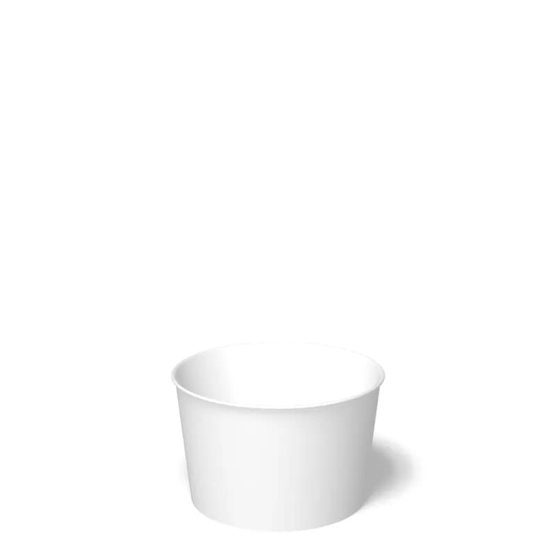 Food Container Base 8 OZ Paper White 1000/Case
