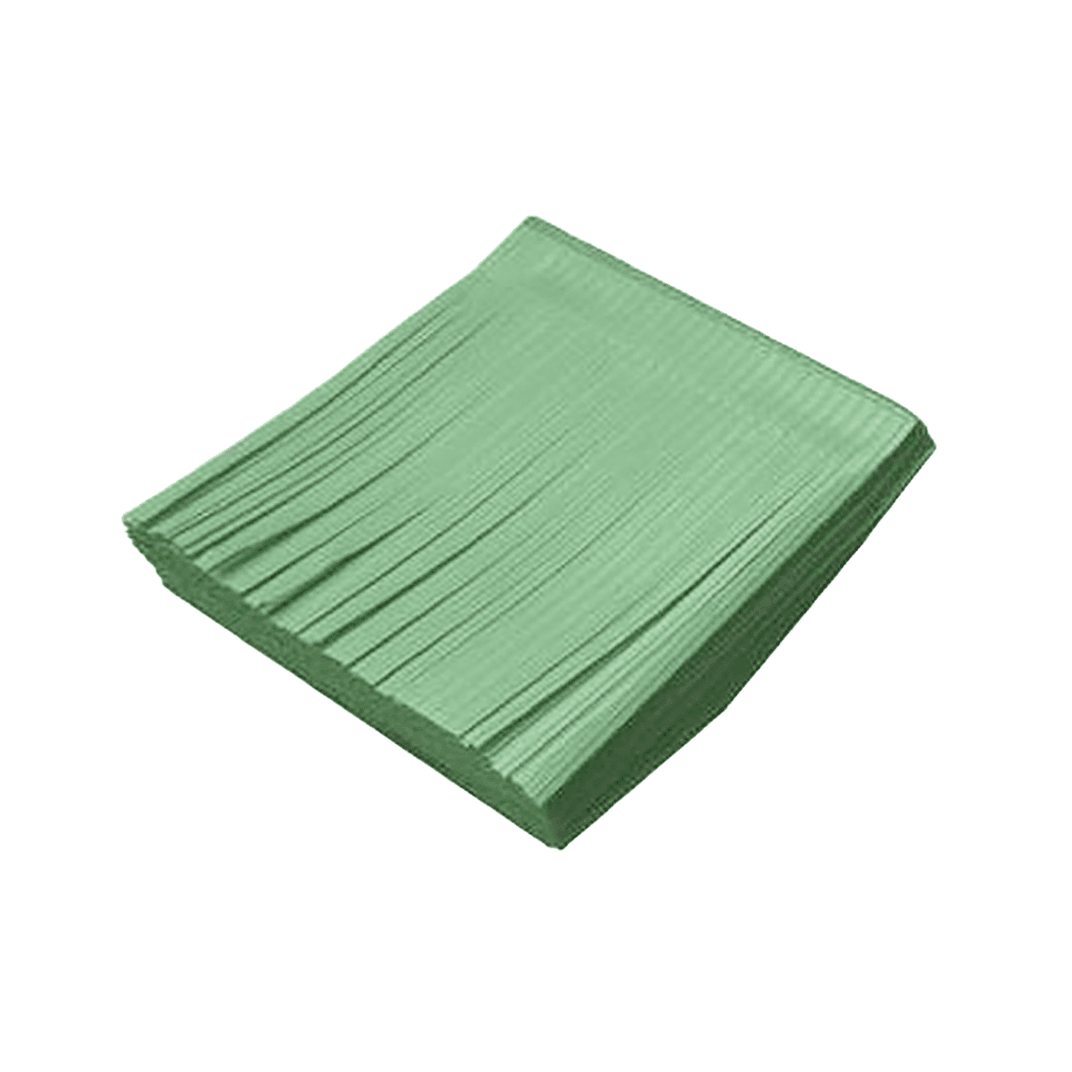 Twist Tie 4 IN Paper Green 4800/Case