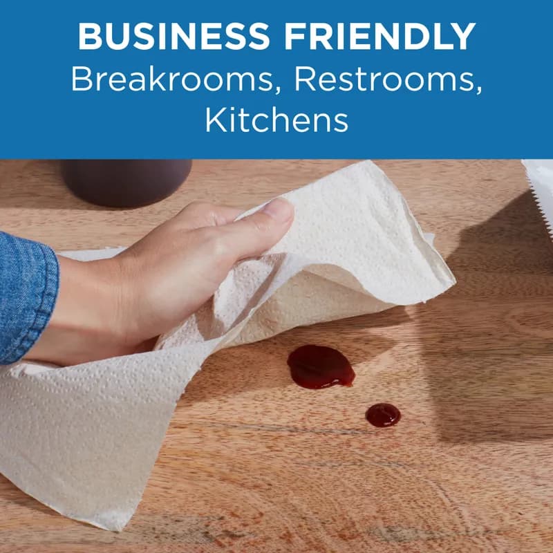 Pacific Blue Select Household & Kitchen Folded Paper Towel Jumbo 8.8X11.5 IN 2PLY White 250 Sheets/Pack 12 Packs/Case