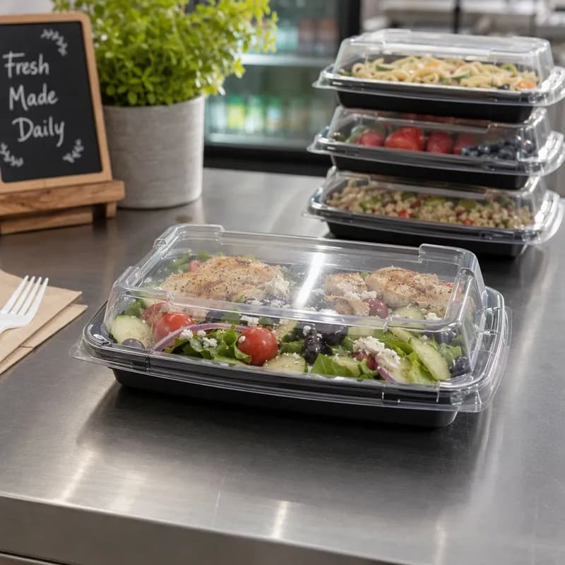 Polar Pak® Lid PET Clear For Container 800/Case