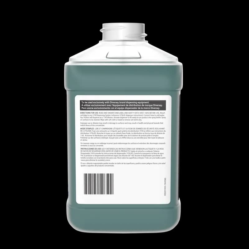 Diversey Citrus Scent All Purpose Cleaner 2.5 L Multi Surface Liquid Concentrate Kosher For J-Fill® 2/Case