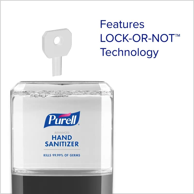 Purell® ES6 Hand Sanitizer Dispenser 1200 mL 10X6.5X5.38 IN Graphite Touchless Surface Mount 1/Each