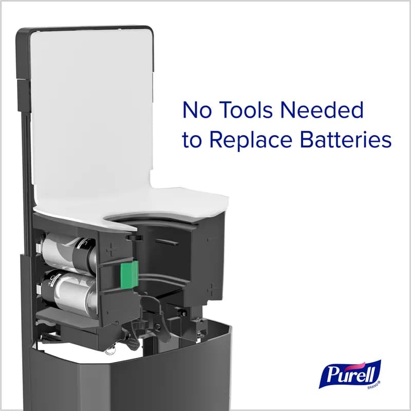 Purell® ES6 Hand Sanitizer Dispenser 1200 mL 10X6.5X5.38 IN Graphite Touchless Surface Mount 1/Each