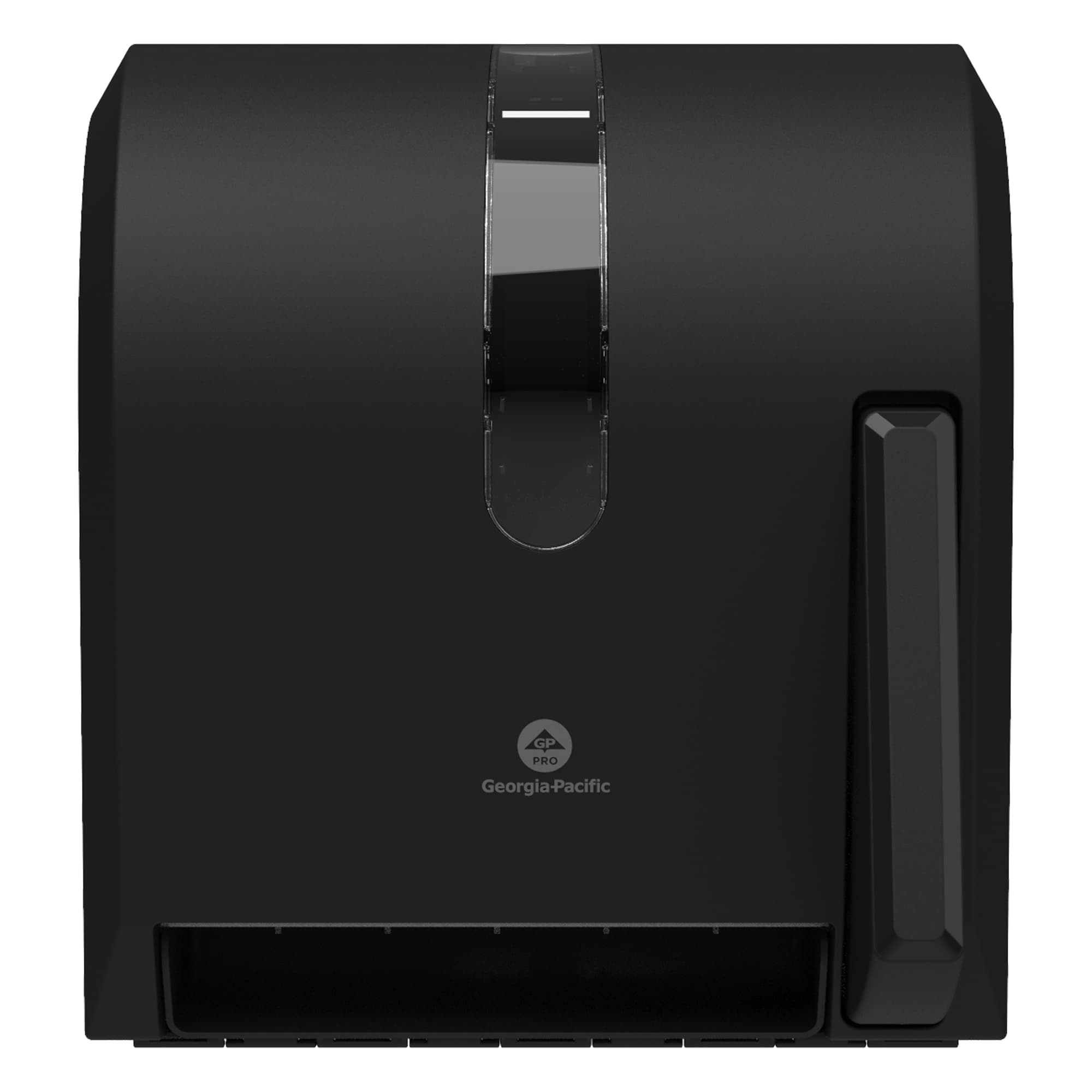Georgia-Pacific Pro® Paper Towel Dispenser Universal 10.6X12.5 IN Wall Mount Black Push Paddle 1/Each
