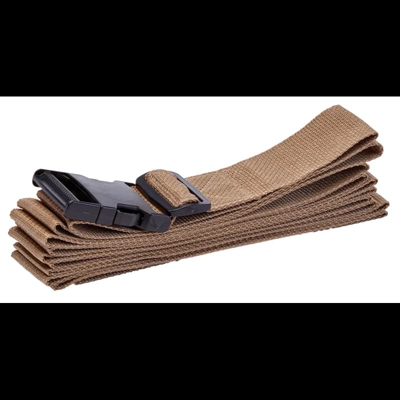 Cart Straps 150 IN Beige Plastic Stainless Steel With Plastic Clip 1/Each