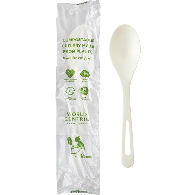 Spoon White Individually Wrapped 750/Case