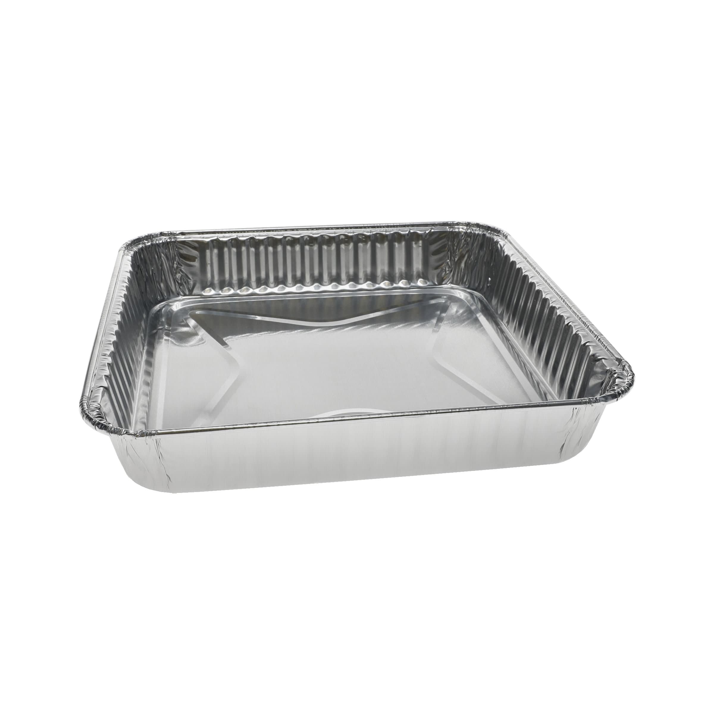 Cake Pan 32.2 OZ 7.4X7.4X1.3 IN Aluminum Silver Square 300/Case