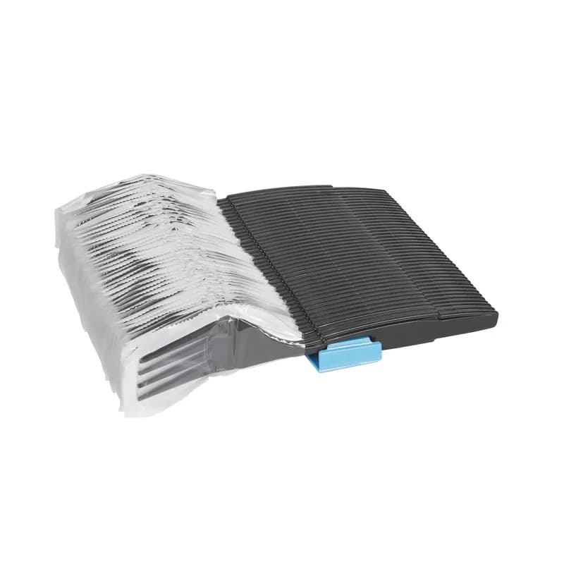 Dixie® Ultra SmartStock® Series-W Fork PP Black Heavyweight Individually Wrapped Refill 960/Case
