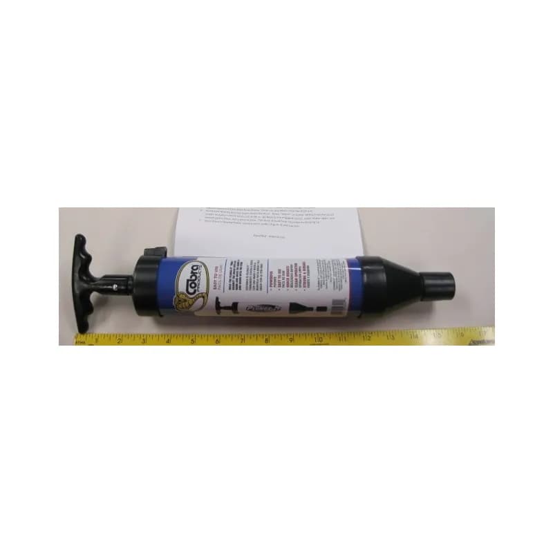Soda Machine Drain Plunger 16X11.5X8.5 IN Plastic Blue For 9000 & 9100 Platform 1/Each