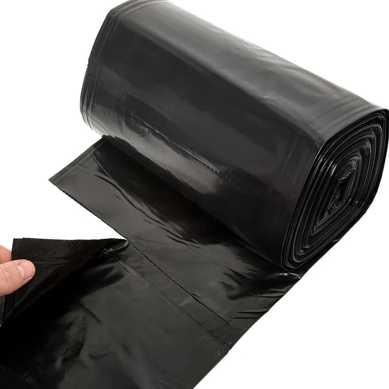 Victoria Bay Can Liner 24X33 IN Black Plastic 8MIC 1000/Case
