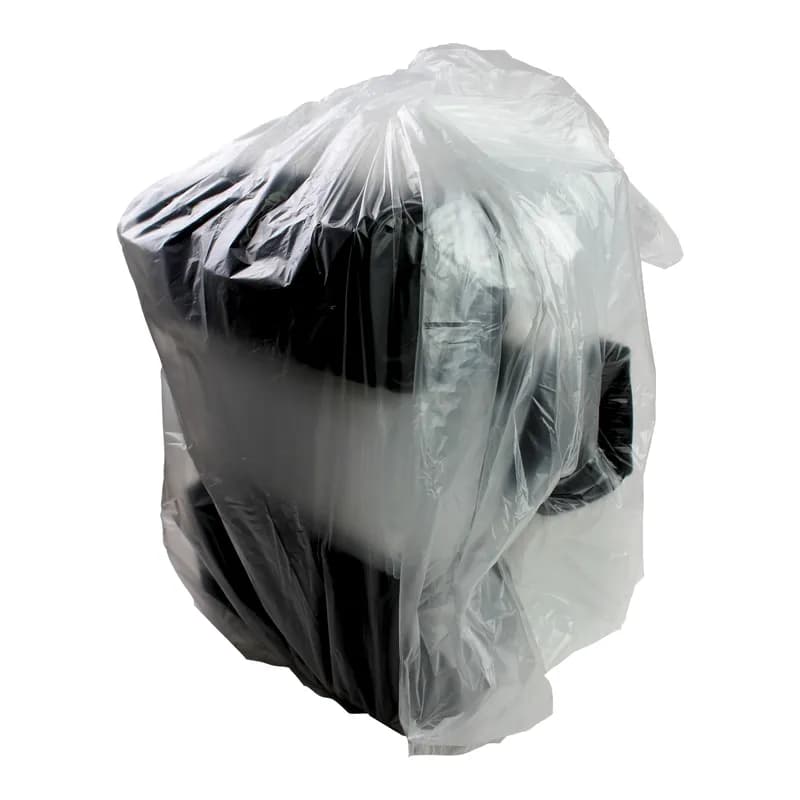 Take-Out Container Hinged With Dome Lid 6X6X2.5 IN PP Black Clear Square 171/Case