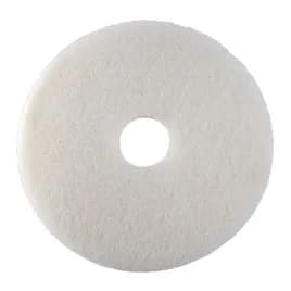 Polishing Pad 14 IN White Synthetic Fiber 5 Count/Case