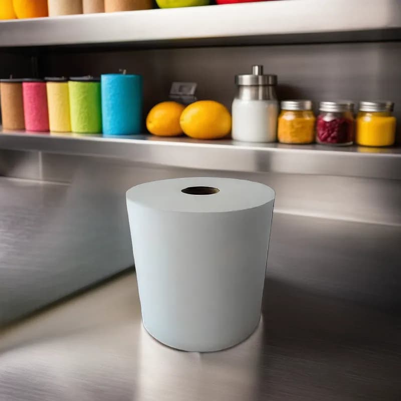 Roll Paper Towel 700 FT TAD Paper White Standard Roll 6 Rolls/Case