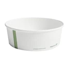 Food Container 32 OZ PLA White 50 Count/Pack 6 Packs/Case 300 Count/Case