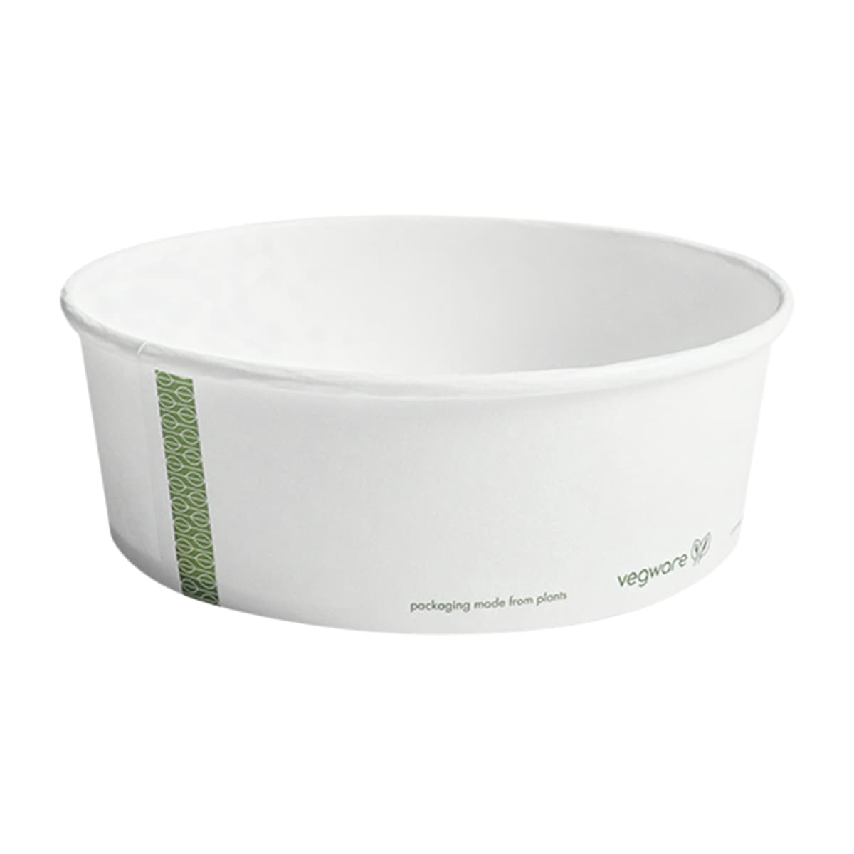 Food Container 32 OZ PLA White 50 Count/Pack 6 Packs/Case 300 Count/Case