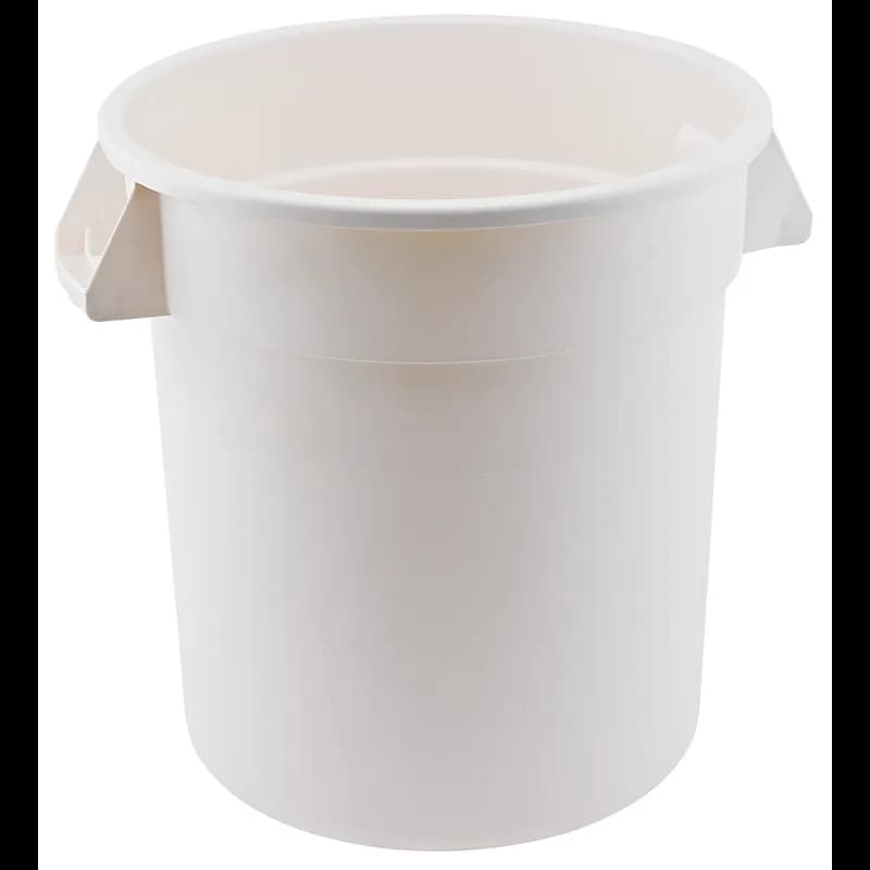 Food Storage Container 20 GAL White Plastic Food Safe 1/Each
