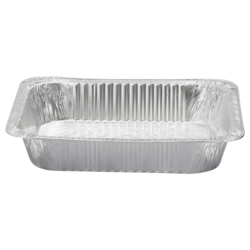 Victoria Bay Steam Table Pan 1/2 Size Aluminum Silver Deep 100/Case