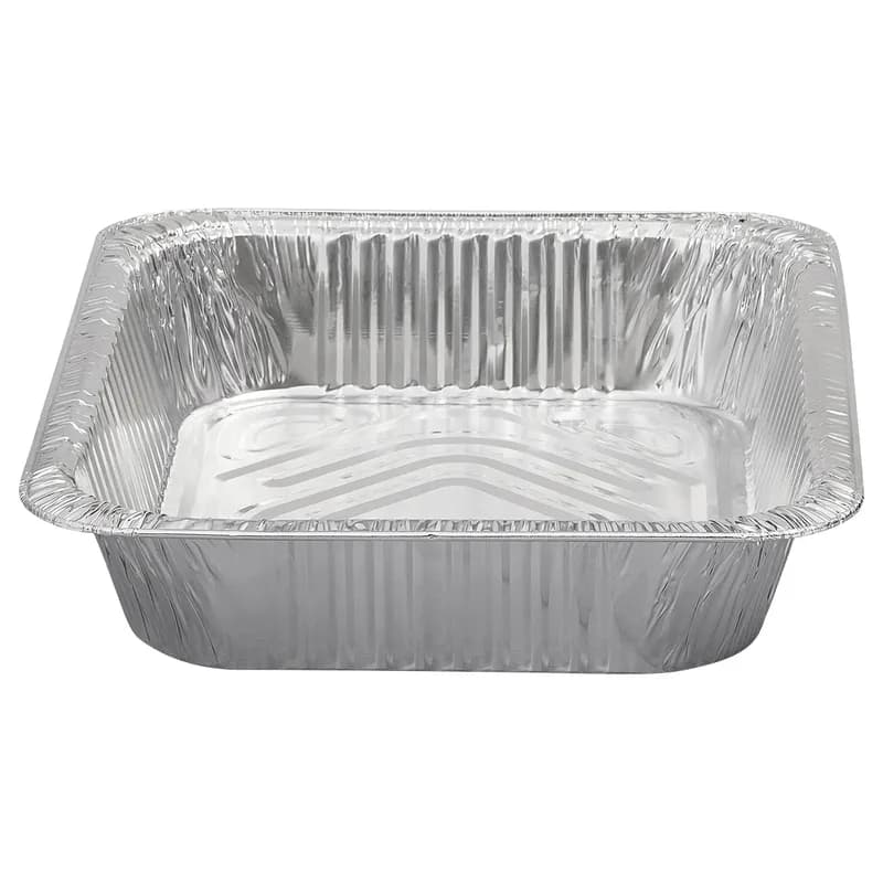 Victoria Bay Steam Table Pan 1/2 Size Aluminum Silver Deep 100/Case