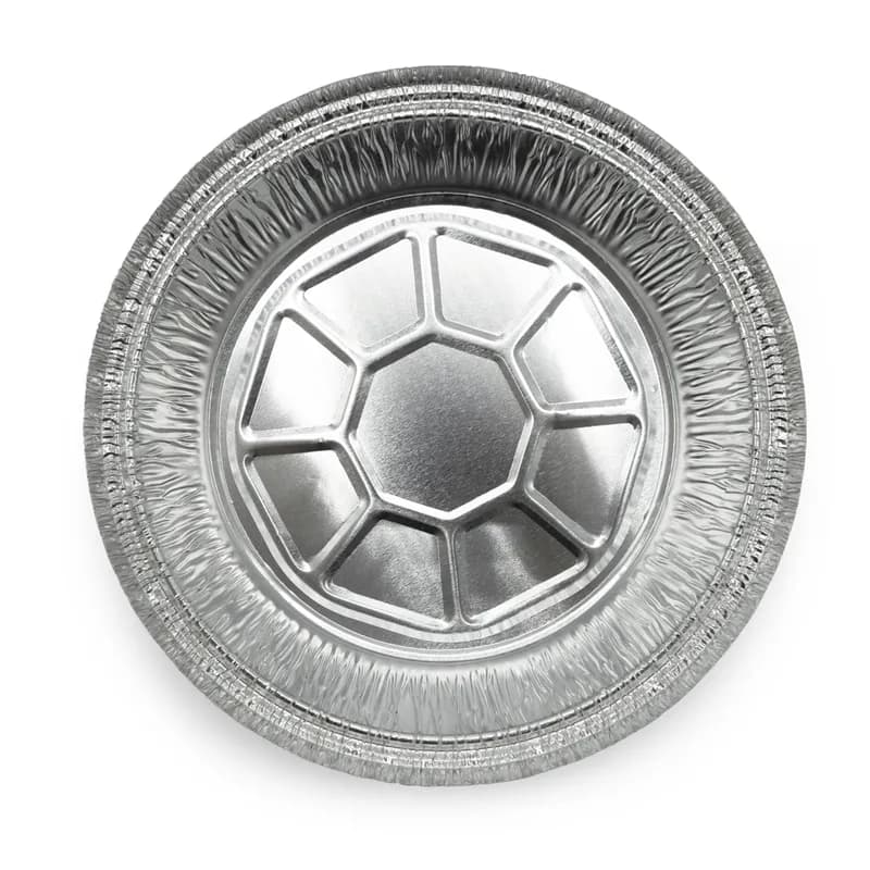 Victoria Bay Take-Out Container Base 7.125X1.75 IN Aluminum Silver Round 500/Case