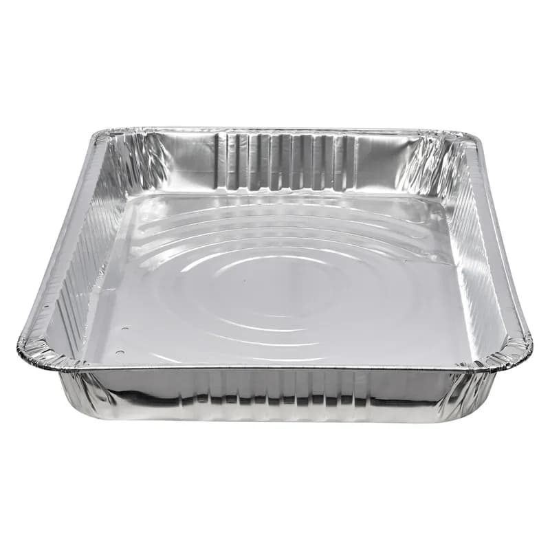 Victoria Bay Steam Table Pan Full Size 17.625X9.625X2.25 IN Aluminum Silver Medium Deep 50/Case