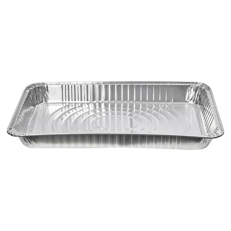Victoria Bay Steam Table Pan Full Size 17.625X9.625X2.25 IN Aluminum Silver Medium Deep 50/Case