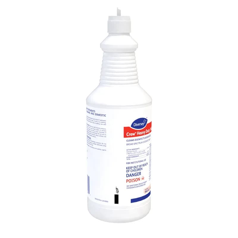 Crew® Mint Toilet Bowl Cleaner 32 FLOZ Heavy Duty Liquid RTU Hydrochloric Acid 12/Case