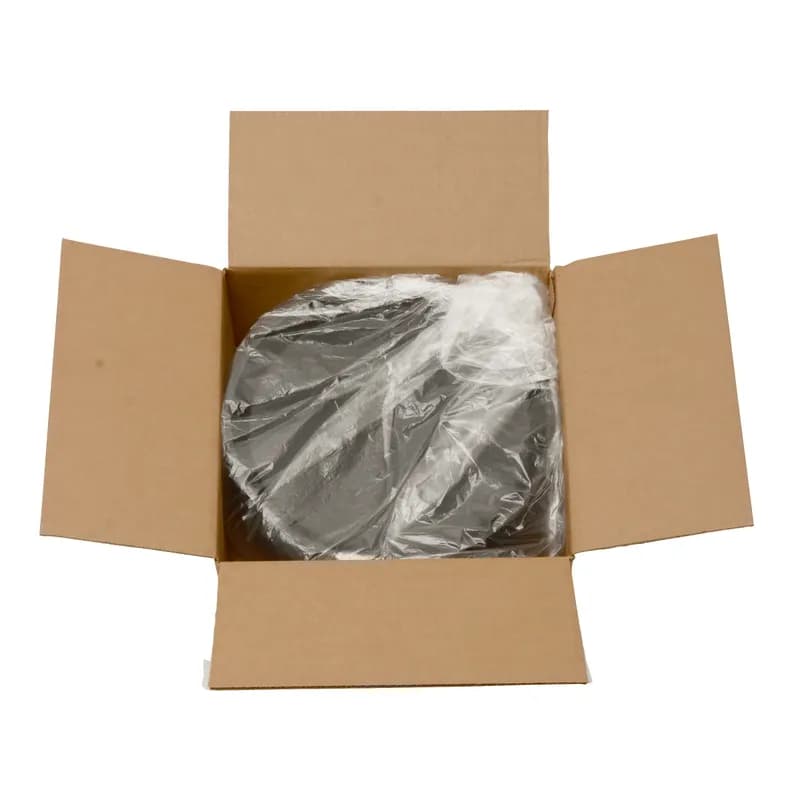 Platter Pleasers Serving Tray Base 12 IN Plastic Black Round 25/Case