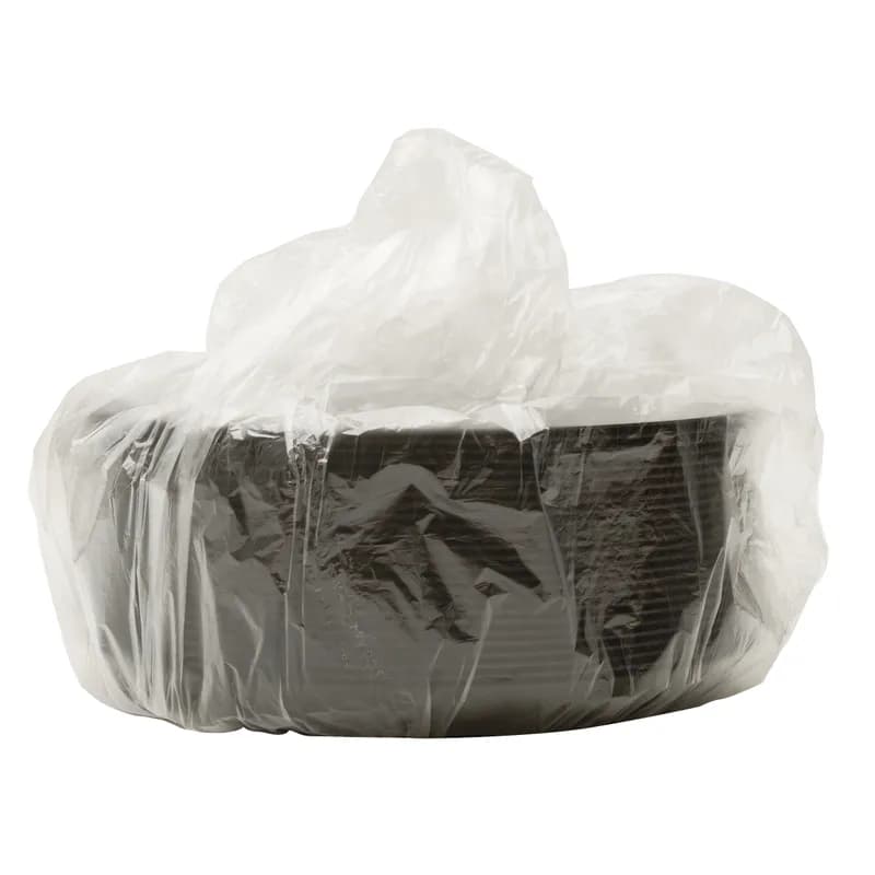 Platter Pleasers Serving Tray Base 12 IN Plastic Black Round 25/Case
