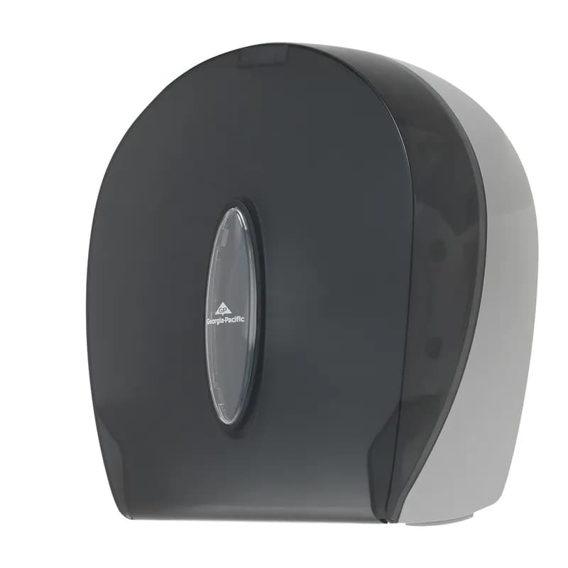Georgia-Pacific Pro® Toilet Paper Dispenser 5.39X10.61 IN Translucent Smoke Jumbo Jr (JRT) High Capacity 1/Each