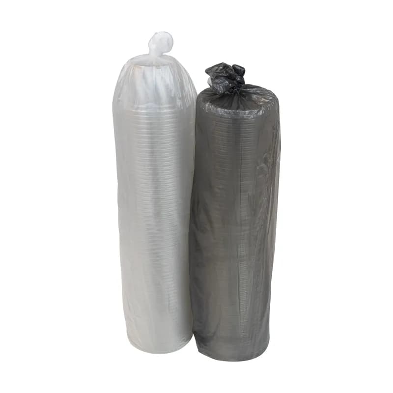 Deli Container Base & Lid Combo With Dome Lid 16 OZ RPET Clear Swirl Design Round 280/Case