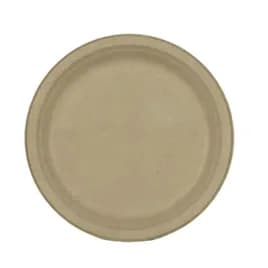 Plate 6 IN Pulp Fiber Kraft Round 1000/Case