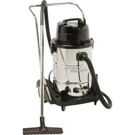 Powr-Flite® Wet & Dry Vacuum 20 GAL 14IN 18/0 Stainless Steel PE 1200 W Dual Motor With 30FT Cord Swivel Casters