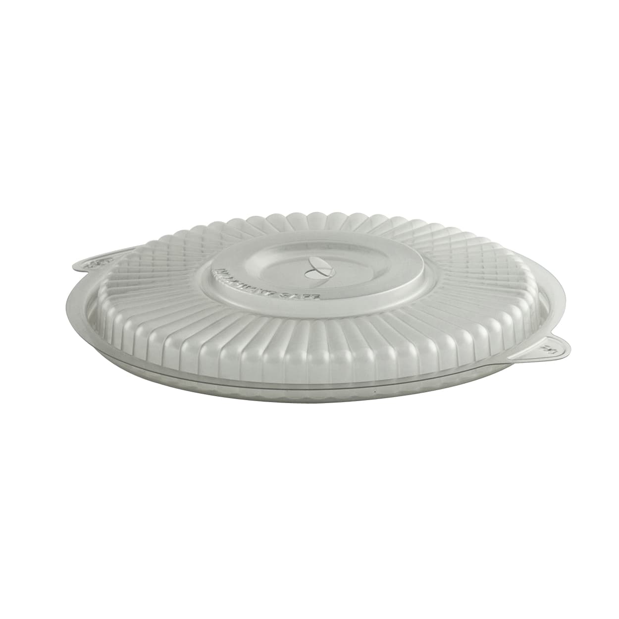 Lid Flat 1 Compartment PP Clear Round For 12-16-24 OZ Bowl Unhinged Anti-Fog 250/Case