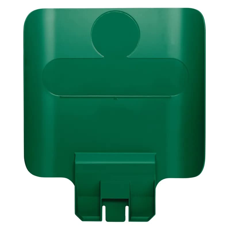 Slim Jim® Receptacle Billboard 1.75X11.75X14.25 IN Green Resin 1/Each