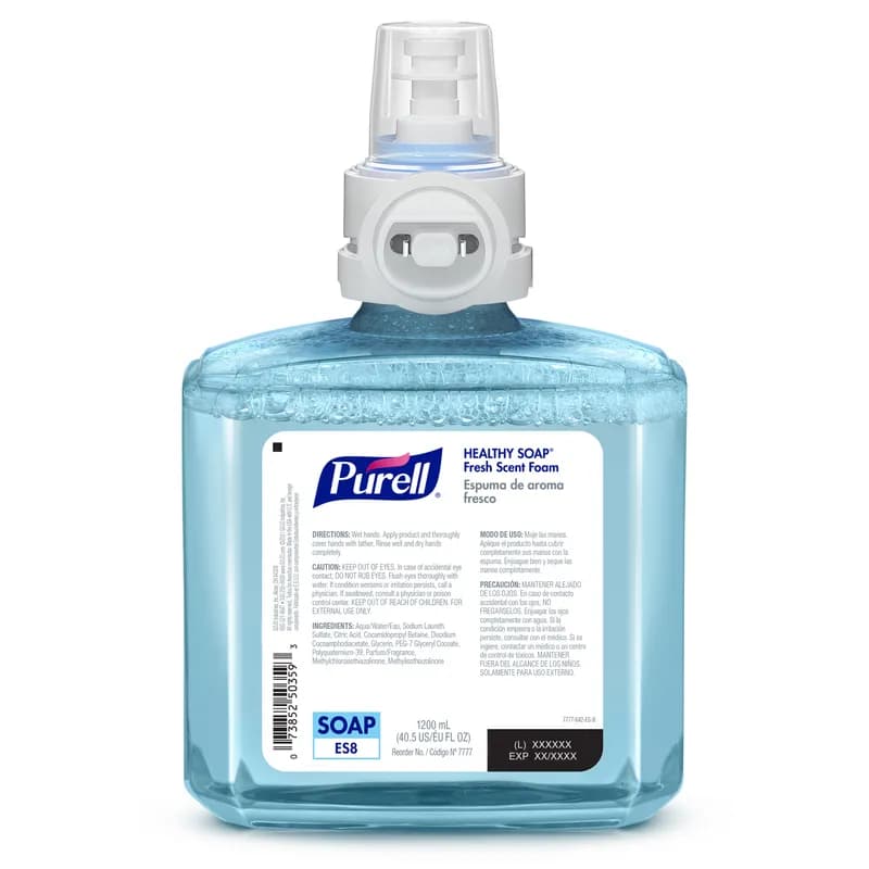 Purell® Hand Soap 1200 mL 5.51X3.52X8.65 IN Fresh Scent Foaming Gentle For ES8 2/Case