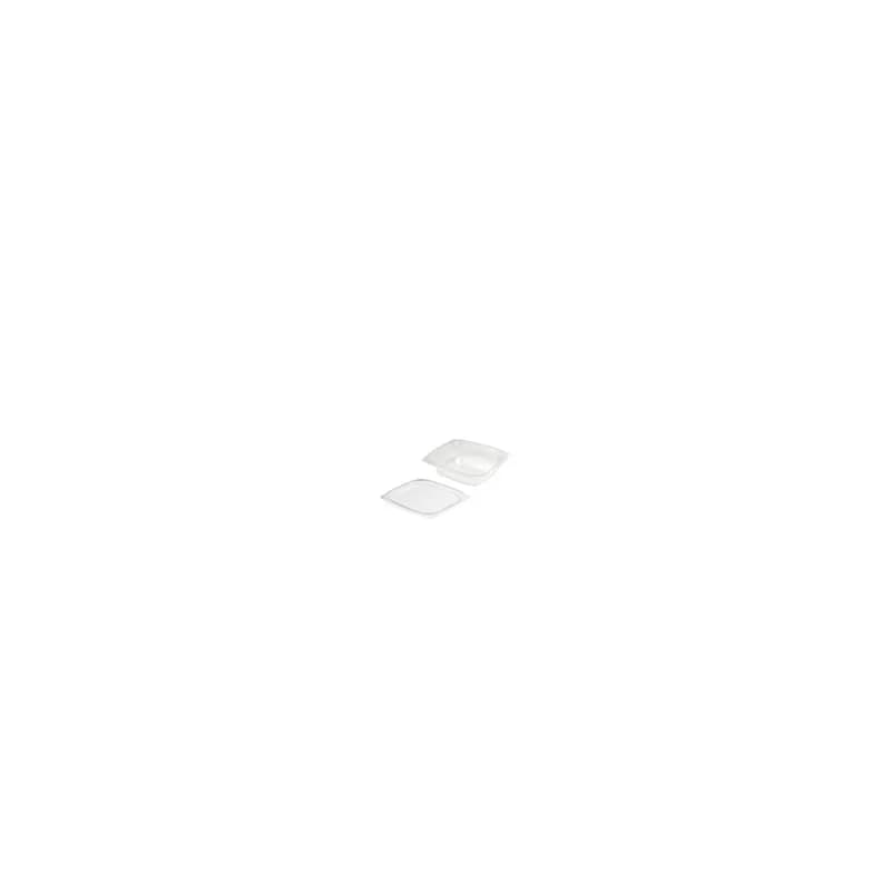 Dart® ClearPac® Deli Container Base & Lid Combo With Flat Lid 8 OZ OPS Clear Rectangle 250/Case
