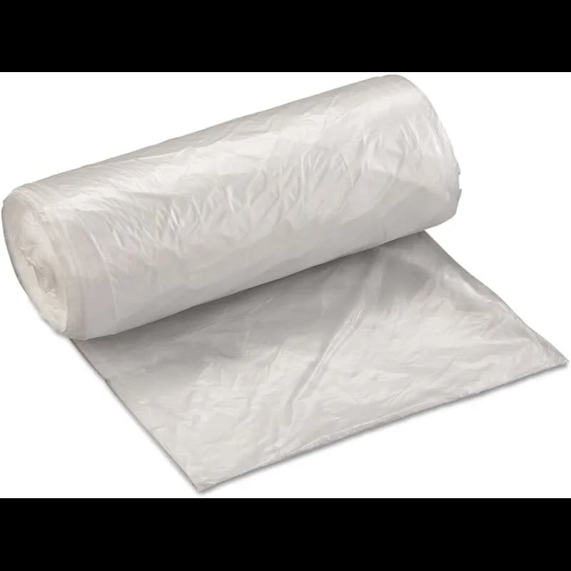Can Liner 24X31 IN 16 GAL Natural HDPE 8MIC 50 Count/Pack 20 Packs/Case 1000 Count/Case