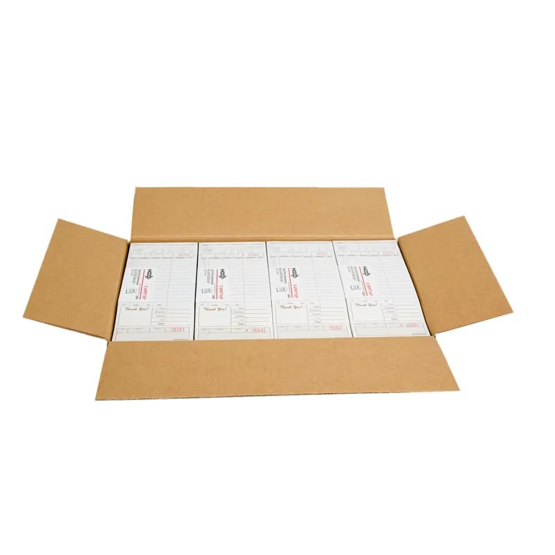 Guest Check 4.25X8.5 IN 2-Part Carbonless Large 50 Count/Pack 40 Packs/Case