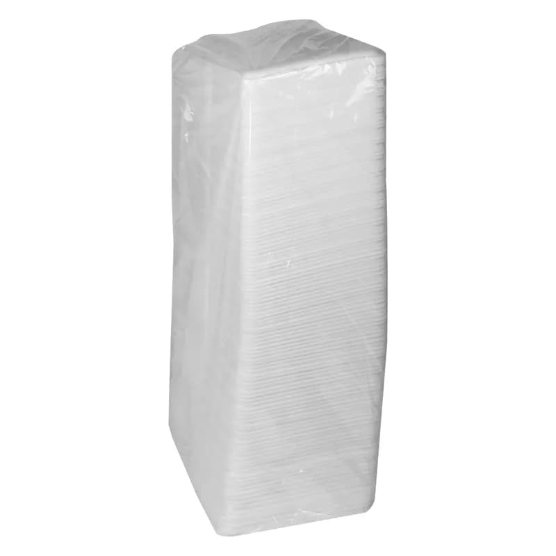 8S Meat Tray 10X8X0.65 IN Polystyrene Foam White Rectangle 500/Case