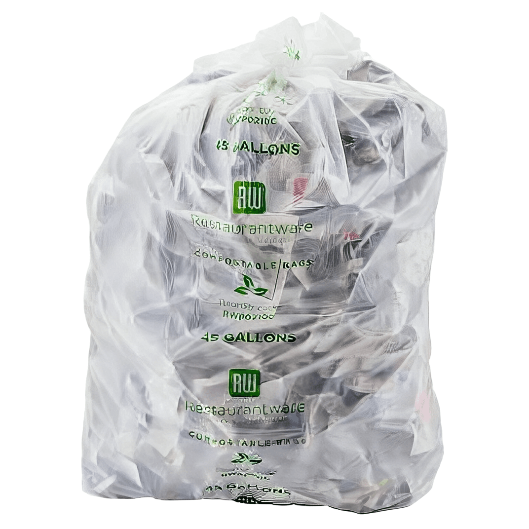 Can Liner 40X46 IN Natural Plastic 250/Case