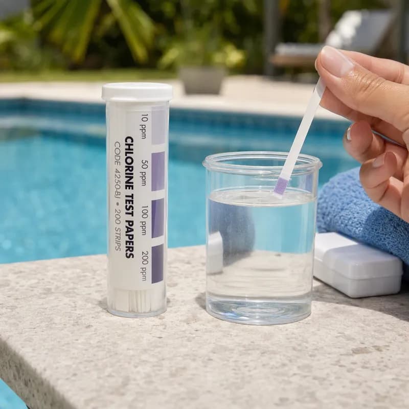Chlorine Test Strips 1/Each