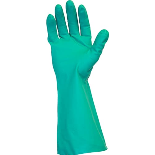 Safety Zone® Gloves Large (LG) Green 11MIL Nitrile Disposable 144/Case
