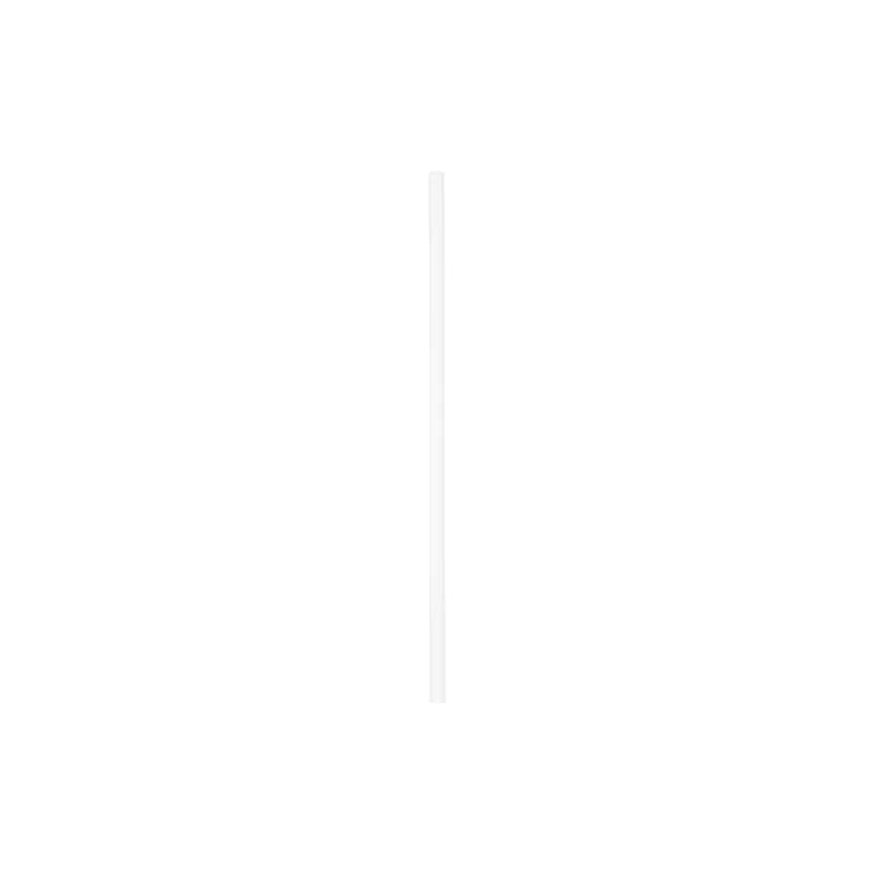 Jumbo Straw 0.236X7.75 IN PP Clear Paper Wrapped 500/Box