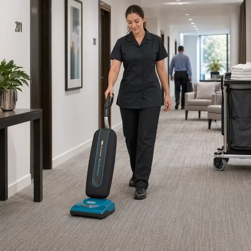 Tennant V-LWU-13B Commercial Use Upright Vacuum Bag 3.5A With 13IN Head 44 V 2.9 Ah Lithium Ion Battery 1/Each