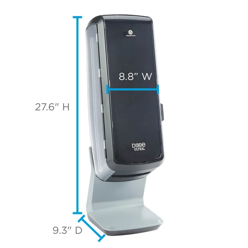 Dixie® Ultra Napkin Dispenser Black Interfold 1/Each