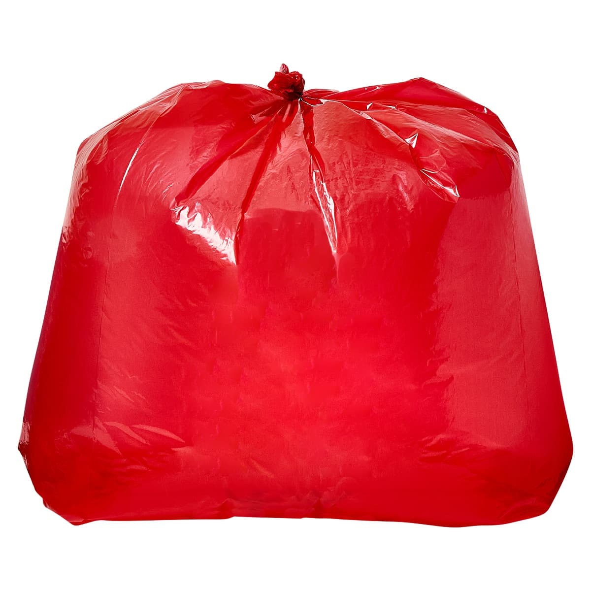 Can Liner 37X52 IN Red Plastic 100/Case